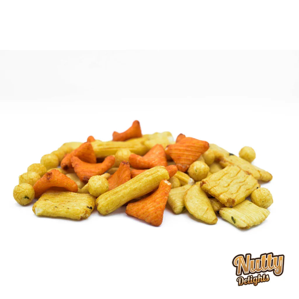 Delights Rice Crackers Wholesale Rice crackers geisha mix | Bulk Crackers IRL – Nutty Delights